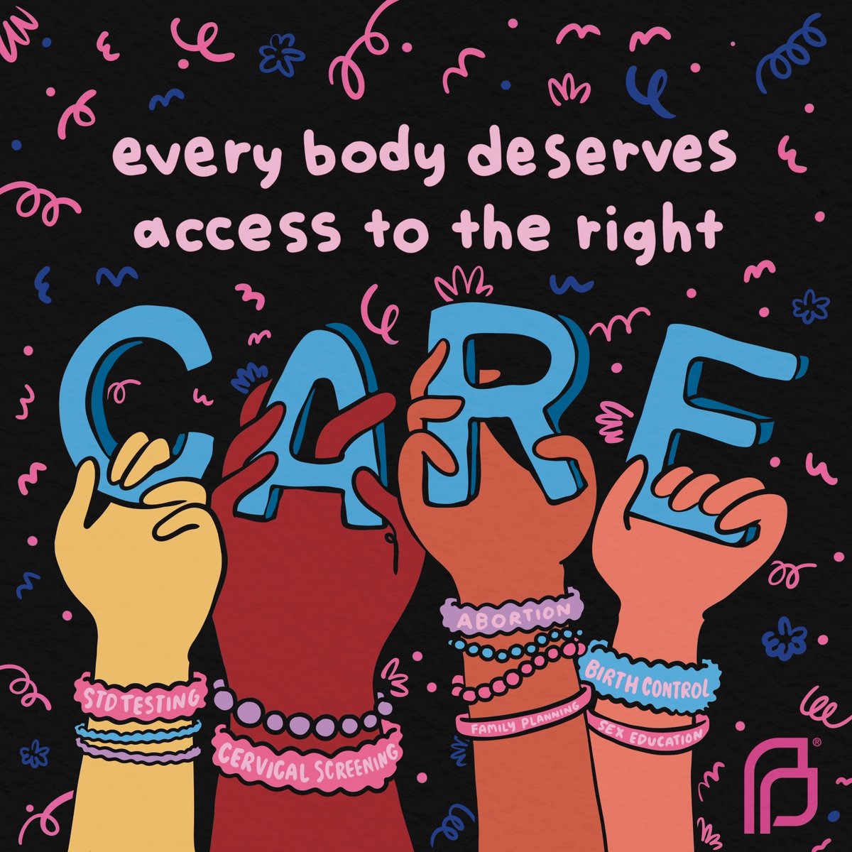 ✨Everyone✨ deserves access to the care they need. Whether that's birth control, transgender hormone therapy, abortion, or other sexual and reproductive health care.