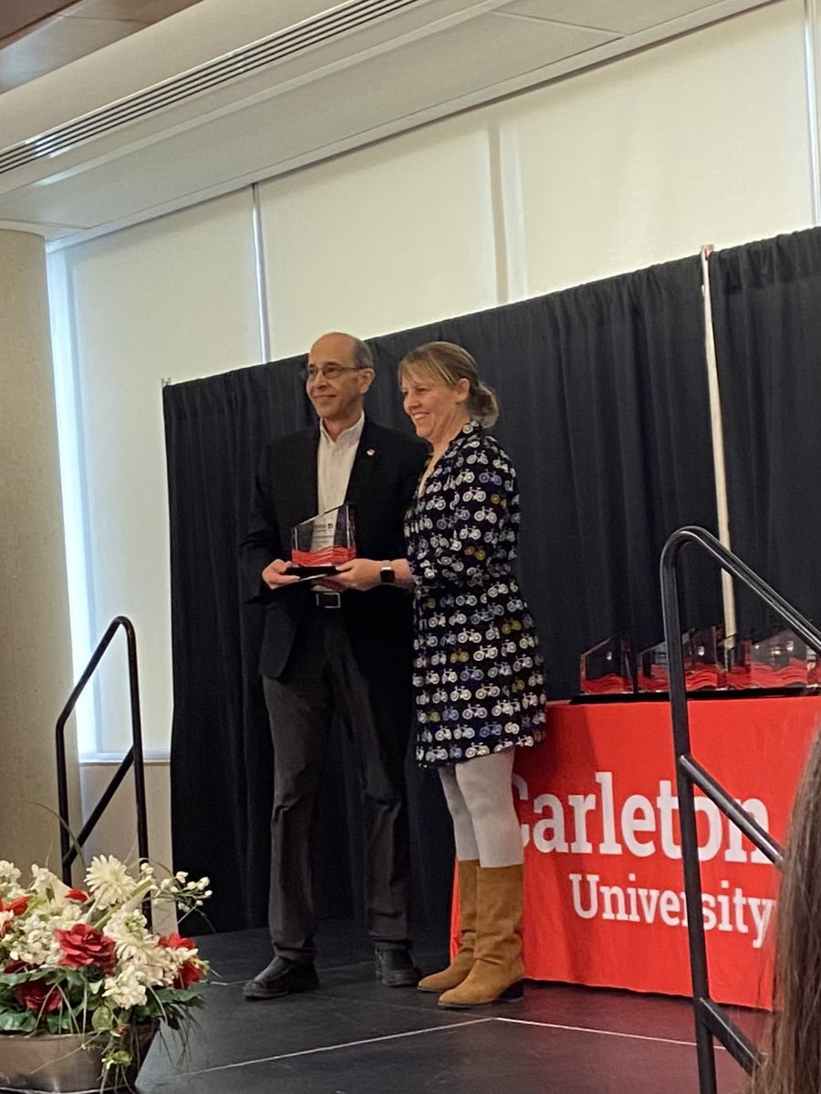 HEResearchGroup's tweet image. Congrats to @fdarroch for receiving the CU Research Achievement Award for her work promoting health and connection through trauma- and violence-informed physical activity programs equity-owed communities.