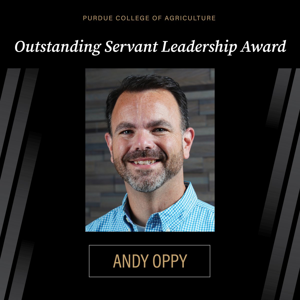 Congratulations to the 2024 @PurdueAg Spring Award recipients! Dr. Brenna Ellison, Undergraduate Programs Director, received the Spotlight Educator Award and Andy Oppy, Associate Director of Advising & Student Services, received the Outstanding Servant Leadership Award!