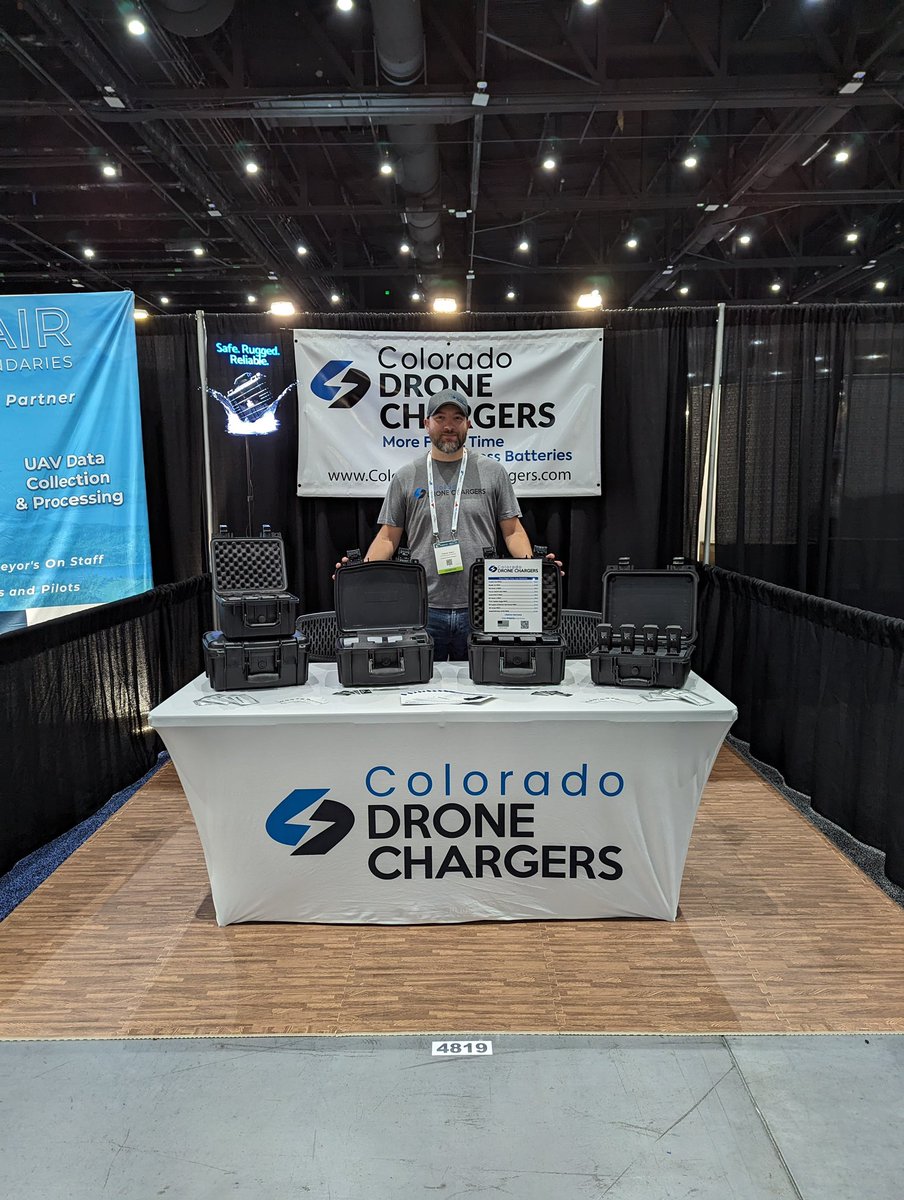 We’re here! <a href="/AUVSI/">Association for Uncrewed Vehicle Systems Intl</a> <a href="/XPONENTIALshow/">XPONENTIAL 2025</a> Come see us in booth 4819! 

#Xponential2024 #Commercialdrones