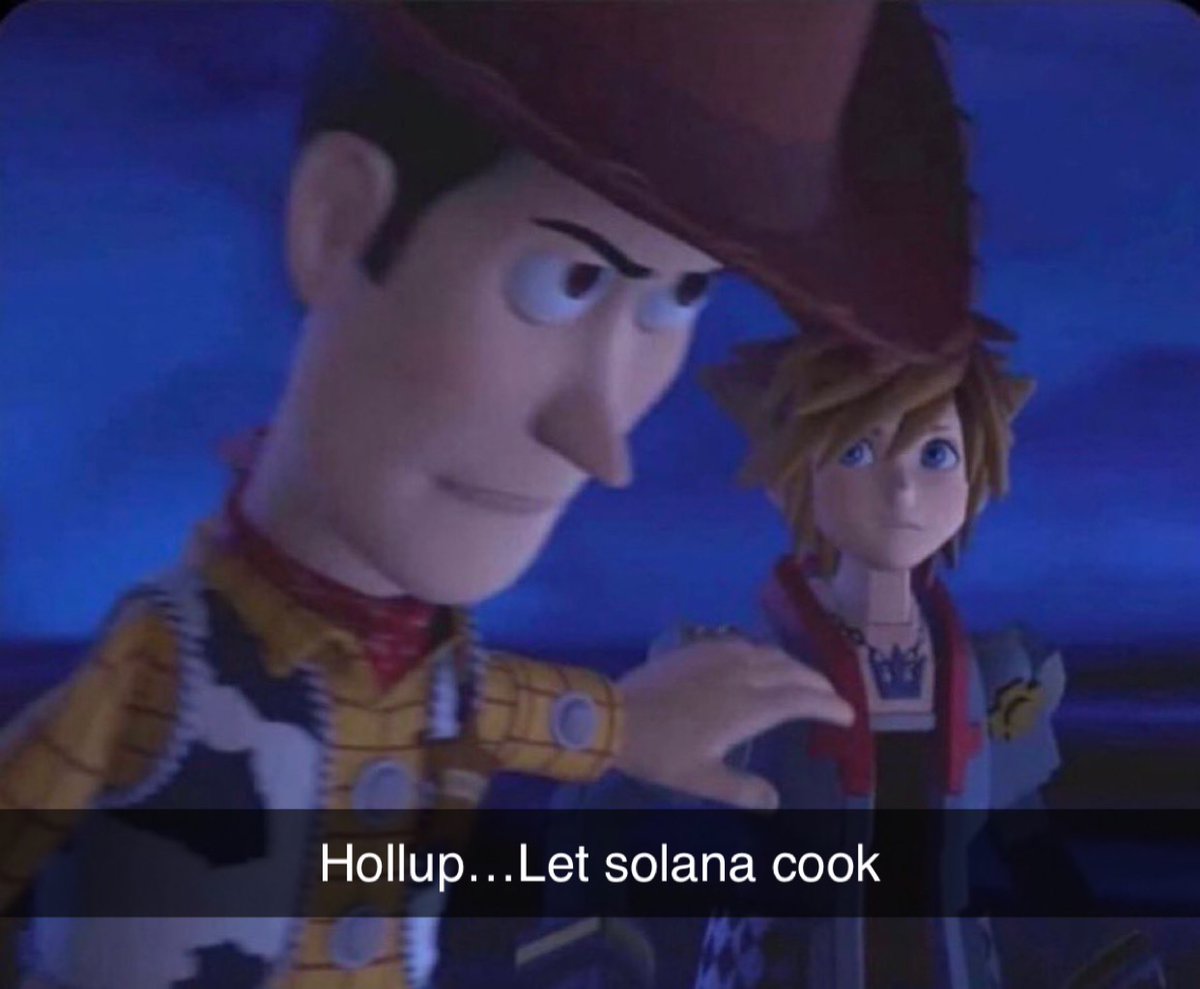 Let solana cook