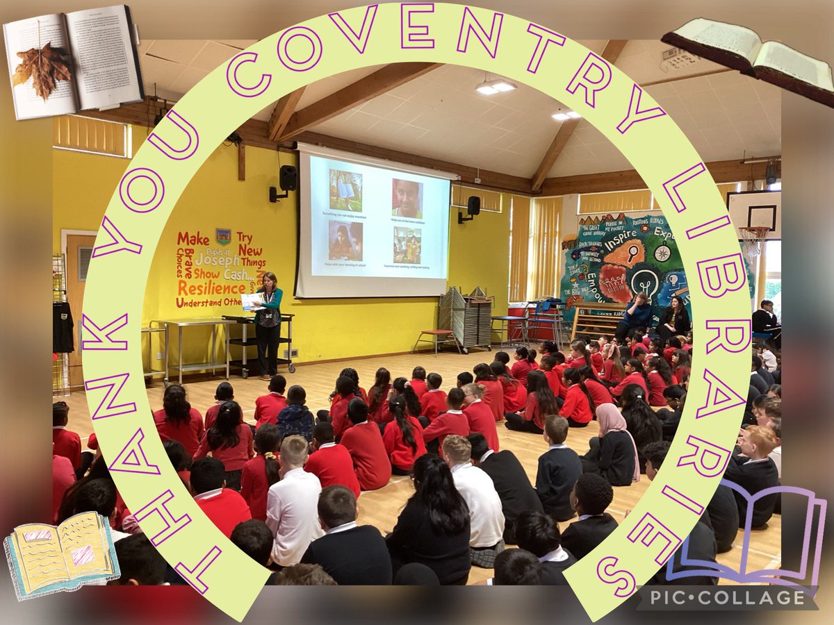 We were lucky to have a visit from #CoventryLibraries this week and the children were excited to find out about everything that the libraries have on offer #readingforpleasure #libraries #reading