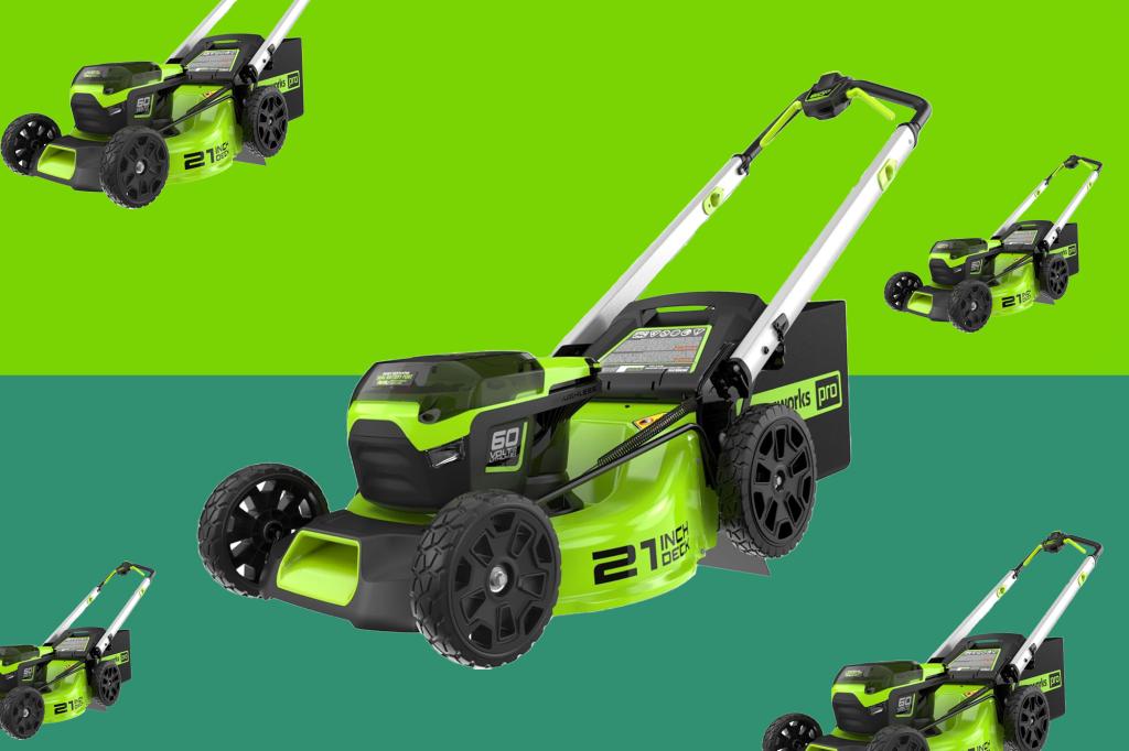 Save over $140 on this Greenworks 60V Cordless Lawn Mower today on Amazon trib.al/UWvywOT