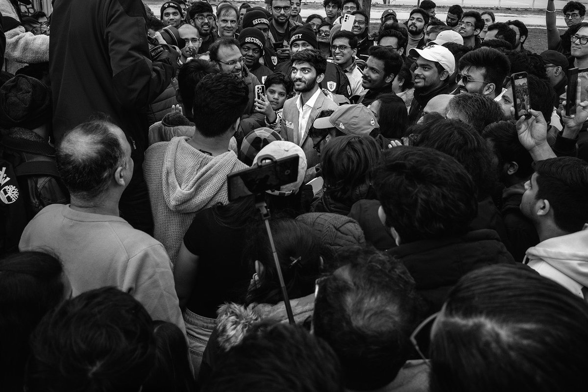 sunrise_pony's tweet image. Day 16: GUKESH

#FIDECandidates 
#candidates2024 
📸: Kristan Klimczak (me)