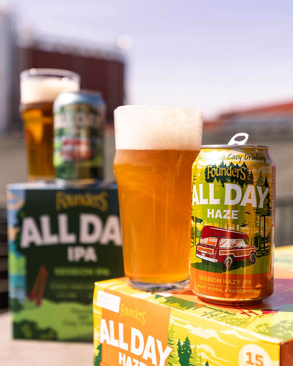 All Day Haze has never looked so good in a 15 Pack. Get them while you can! This delicious seasonal won't stick around forever. Visit the link to find it near you! bit.ly/FindFBC