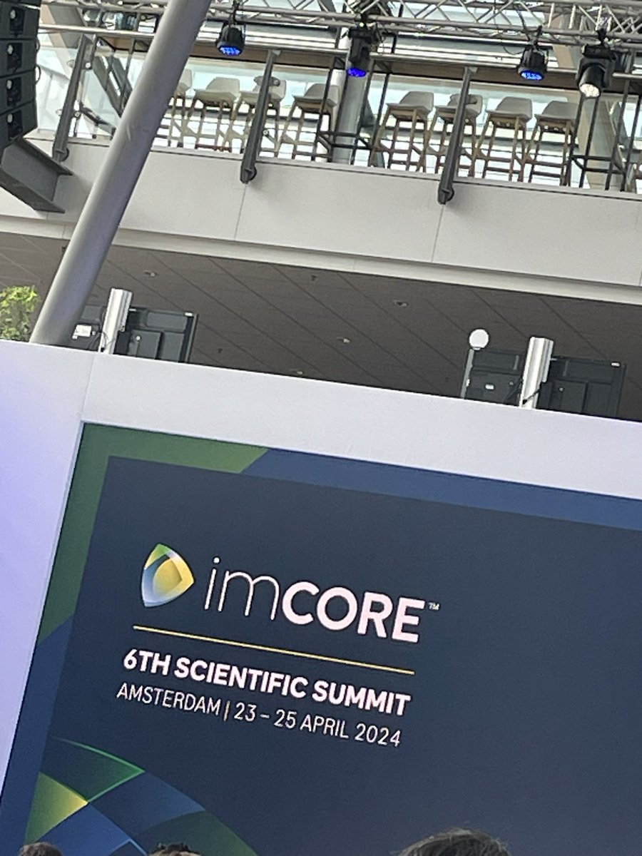 pavdwal's tweet photo. Day 1 / IMCORE 6th scientific summit - Amsterdam! 

Yes, just 2km from my 🏡 🤷🏽‍♂️ https://t.co/lenJSSV1pX