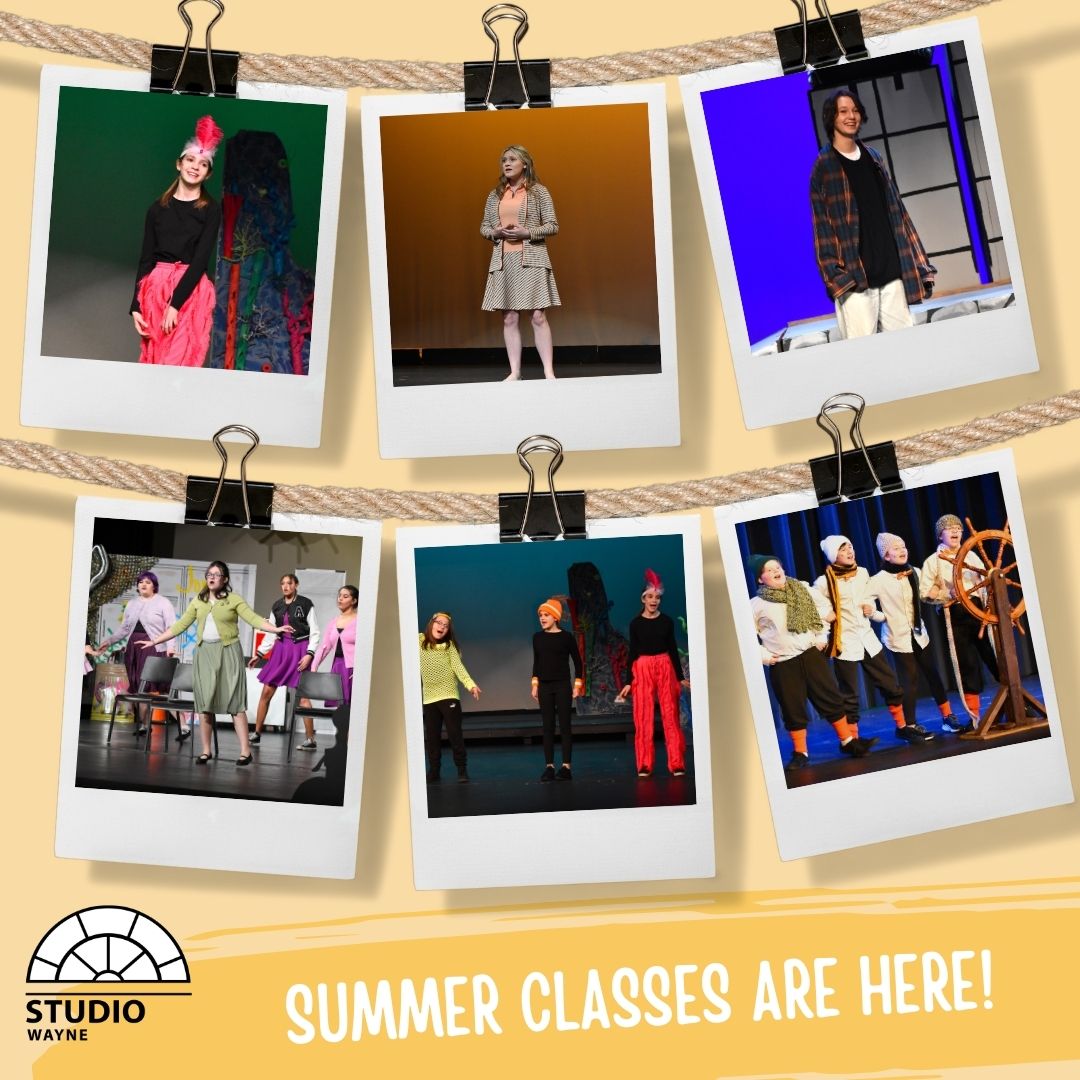 Have you seen our lineup of Studio Wayne Summer Classes? Check out the 'Arts Education-Studio Wayne' tab at waynetheatre.org for details and to register today! 
#StudioWayne #ArtsEducation #Theatre #WayneTheatre #WaynesboroVA