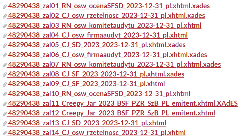 Który sedes to sprawozdanie finansowe?🙃