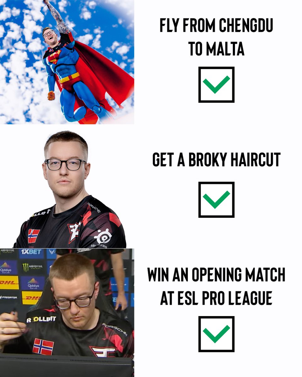 get @broky haircut, win game ez for @FaZe_rainCS 👏 #ESLProLeague