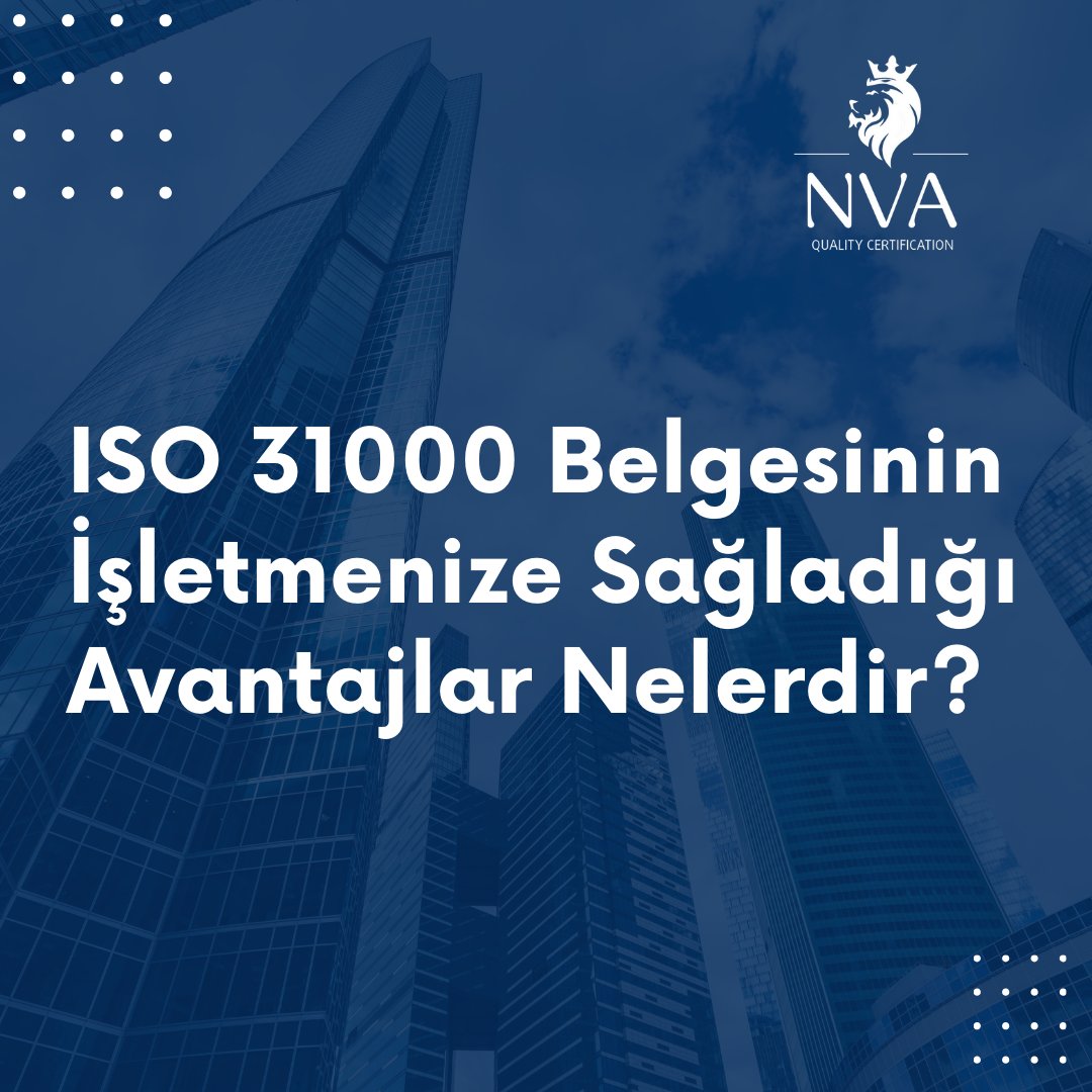 ISO 31000, risk değerlendirme, risk analizi ve risk azaltma teknikleri sağlayarak, kuruluşunuzun riskleri anlamasına ve etkin bir şekilde yönetmesine olanak tanır.