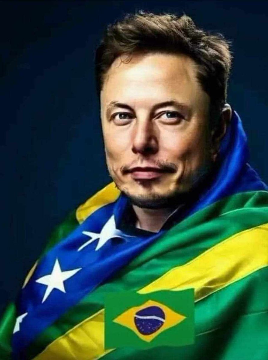 sirjosimar's tweet photo. Um homem de caráter, que não se vende ou puxa saco para enriquecer. Meu sincero respeito, me sinto honrado em fazer parte deste número de Patriotas aos quais estão a seguir o "X". Parabéns Senhor Elon Musk, que o ETERNO abençoe Rica e abundantemente sua vida e a sua família. https://t.co/DK8I2iPiri
