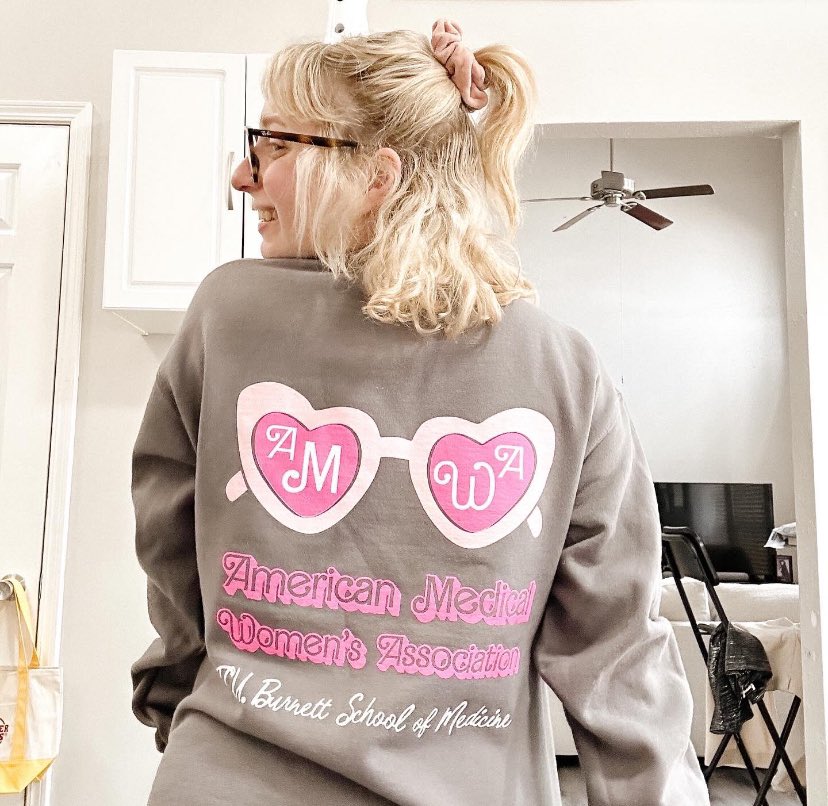 Thank you to everyone who supported TCU AMWA during this year’s fundraiser and is repping our Doctor Barbie AMWA merch! ✨🩺