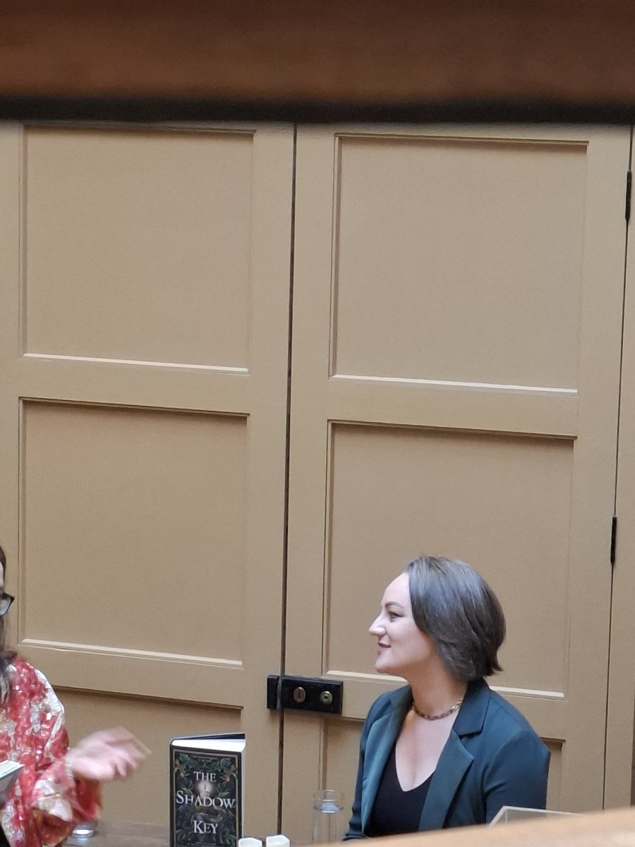 carlyreagon's tweet photo. Fabulous launch for a fabulous author with a fabulous book, photos don't do it justice @SStokesChapman #theshadowkey https://t.co/qT5WOjdfPH