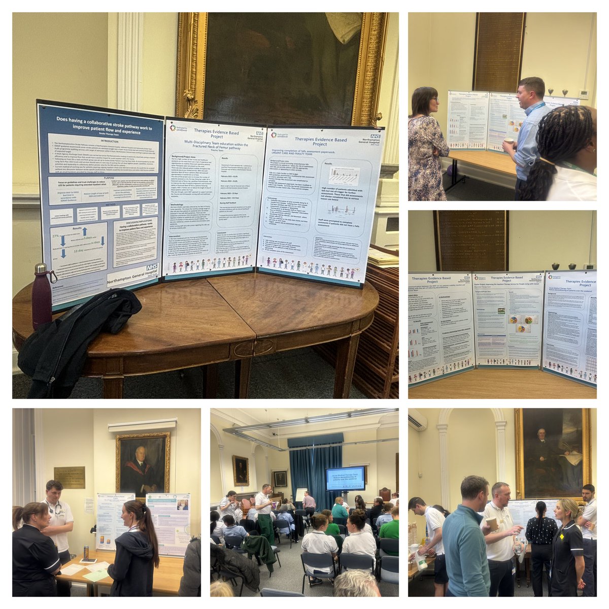 It's was inspiring to see our AHP colleagues showcasing their quality improvement projects that enhance patient care. @NGHnhstrust Their dedication and hard work make a significant difference in the care we give our patients. #innovation #caringmatters