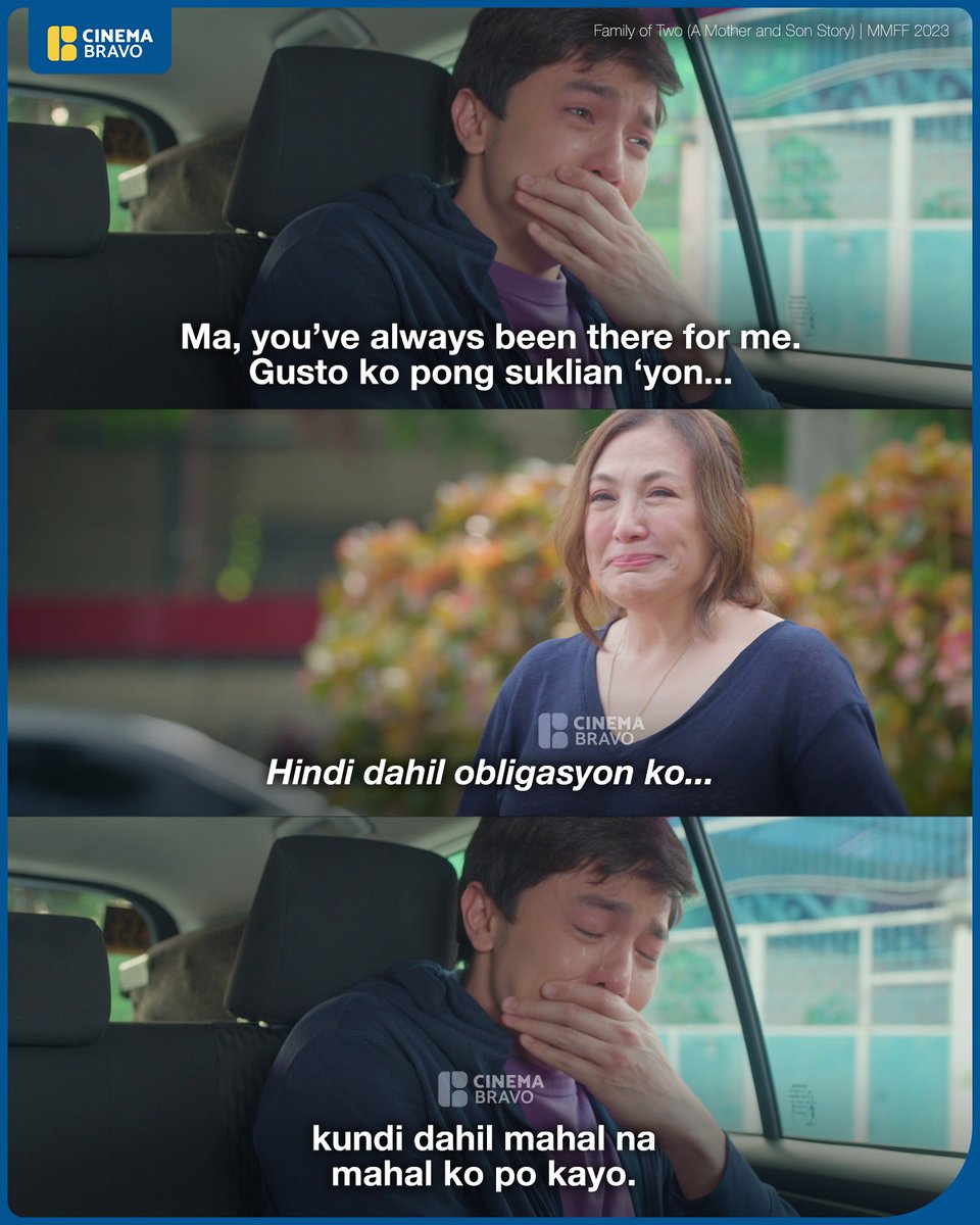 Alden Richards to Sharon Cuneta: 'Ma, you've always been there for me. Gusto ko pong suklian 'yon, hindi dahil obligasyon ko, kundi dahil mahal na mahal ko po kayo...'

🎬 Family of Two (A Mother and Son Story) (2023)
#FamilyOfTwo #AldenRichards #SharonCuneta