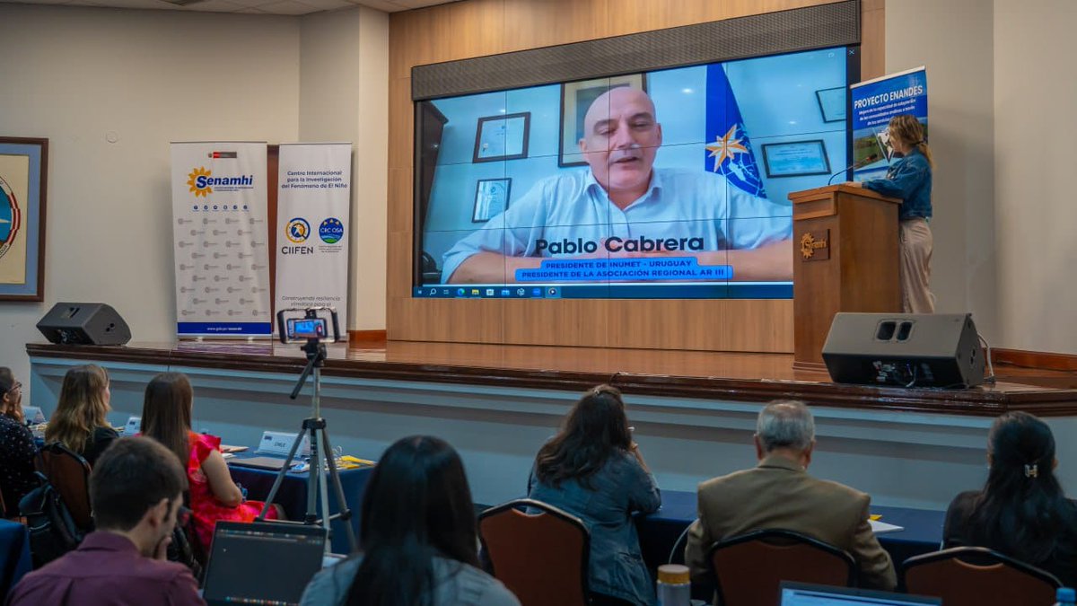 ciifen's tweet photo. En el primer día, evaluamos los avances en el monitoreo de El Niño 2023-2024, su impacto en el clima de los países del oeste de Sudamérica y analizamos los avances del monitoreo de la seguía en el OSA.🧵 (2/2) https://t.co/JgbpOBjkTd