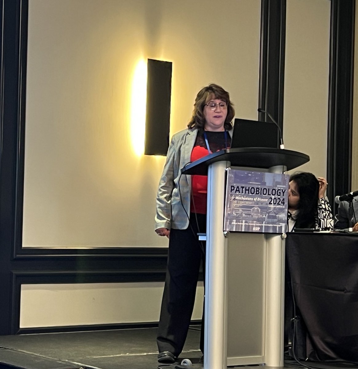 Sanjukta Chakraborty Lab (@chakrabortyslab) on Twitter photo Wonderful talk by <a href="/ShannonGlaser16/">Shannon Glaser</a> on role of inflammatory pathways in the gut-liver axis and promotion of liver injury <a href="/ASIPath/">American Society for Investigative Pathology</a> #ASIP2024 <a href="/TAMUmedicine/">Texas A&M Medicine</a> Wonderful talk by <a href="/ShannonGlaser16/">Shannon Glaser</a> on role of inflammatory pathways in the gut-liver axis and promotion of liver injury <a href="/ASIPath/">American Society for Investigative Pathology</a> #ASIP2024 <a href="/TAMUmedicine/">Texas A&M Medicine</a>