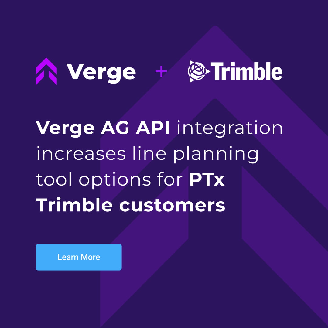 We are happy to announce our integration with PTx Trimble. 

PTx Trimble Growers, Advisors and Dealers can increase their path planning options by connecting to their licensed Trimble Ag Online account.

Create your Launch Pad account at zurl.co/BXRu