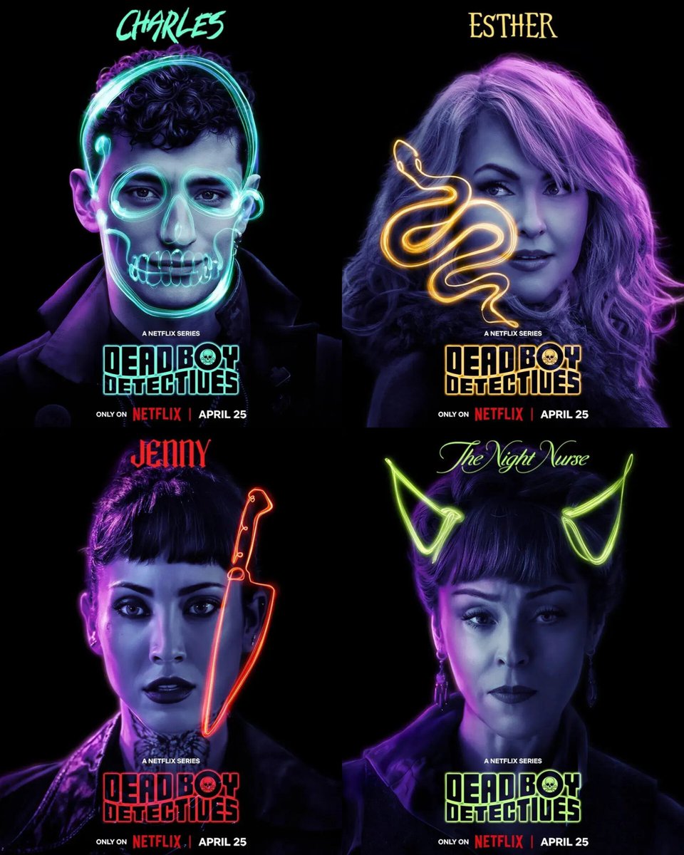 Netflix New Series #DeadBoyDetectives Streaming From 25th April On #Netflix.
Starring: #GeorgeRexstrew, #JaydenRevri, #KassiusNelson, #BrianaCuoco, #JennLyon, #RuthConnell, #YuyuKitamura, #LukasGage, #MichaelBeach & More.

#DeadBoyDetectivesOnNetflix #NetflixSeries #PrimeVerse