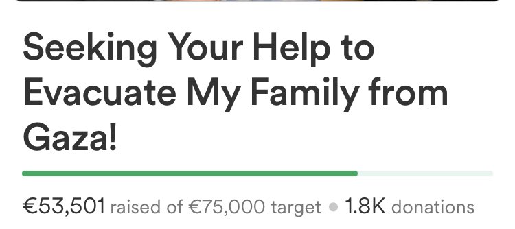 please keep sharing to support doctor yousef! he needs your support so he can be financially stable once evacuated, so RT + DONATE ‼️🇵🇸 @YousefAlsweisi gofund.me/6270043b