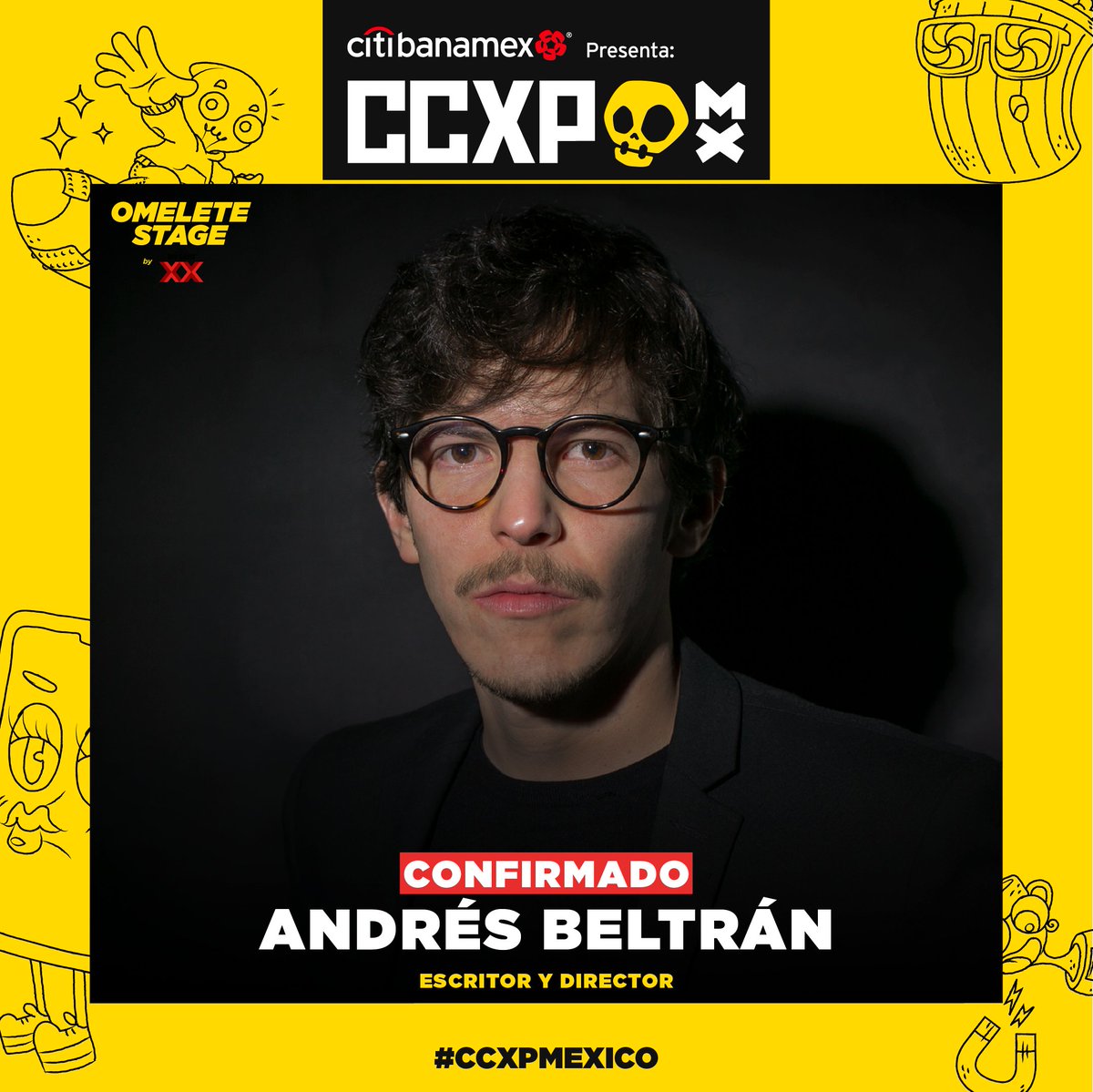El terror se apodera de #CCXPMexico 

Andrés Beltrán, director de "Llanto Maldito" y la más reciente versión de "La Hora Marcada", será parte del #CCXPVerso 

Ven y sé parte de su entrevista exclusiva dentro de Omelete Stage by Dos Equis para conocer todos sus tenebrosos secretos