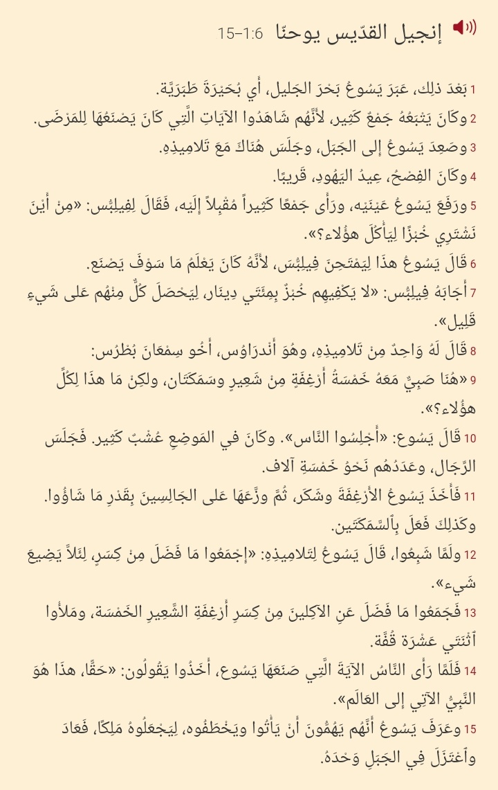 #القراءات_المقدسة 
٢٤ نيسان ٢٠٢٤/
الأربعاء الرابع من زمن القيامة 

#إنجيل_اليوم