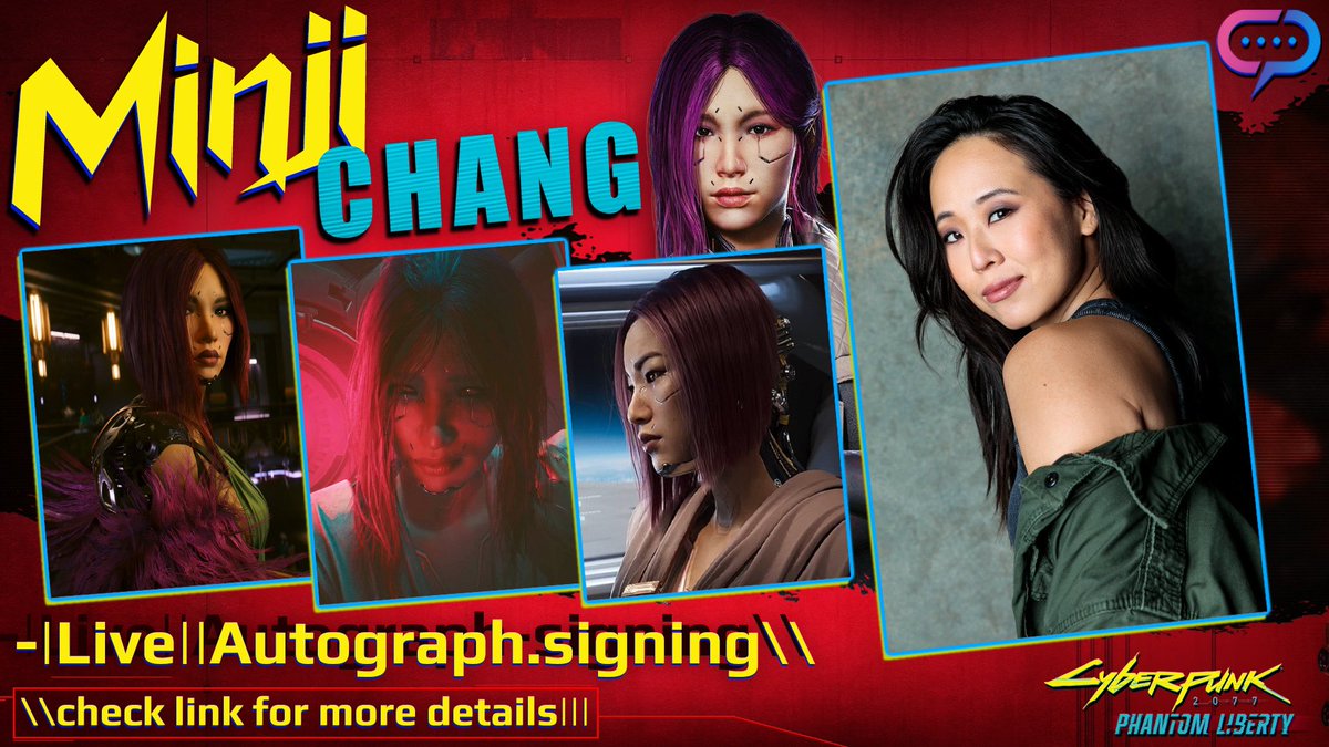 It’s happening! My @StreamilyLive shop is up & I’ll be going live for the first time on 5/15! 😄 Really excited (& nervous 🥴) to hang out & sign some gooorgeous official prints from @CyberpunkGame! Some cool surprises TBA soon too…💜🪶 Shop link: streamily.com/minjichang