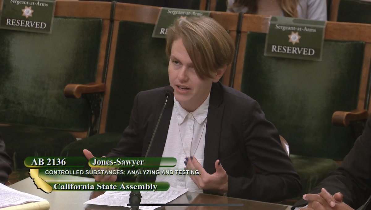 Thank you Assembly Public Safety Committee for passing #AB2136 by Asm @JonesSawyerAD57 with bipartisan support! 🙌🏽

The bill helps address the overdose crisis by improving access to drug checking services.