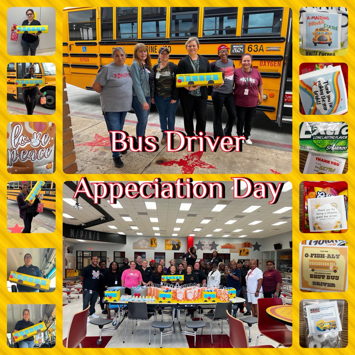 🚌 Shoutout to our @MacArthur_AISD @Mac9_AISD bus drivers and aides! Thank you for your hard work and dedication in safely getting our students to and from school every day. Your commitment to their safety is truly commendable. We're @Transport_AISD #MPND