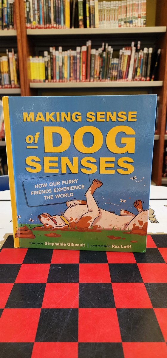 I LOVE @GibeaultWrites and @RazLatif 's newest book MAKING SENSE OF DOG SENSES, and I know my dog-loving students will, too! It's PACKED with facts and filled with amazing illustrations--see my review here: goodreads.com/review/show/64… #nonfiction #MG #kidlit #dogs #teacher #librarian