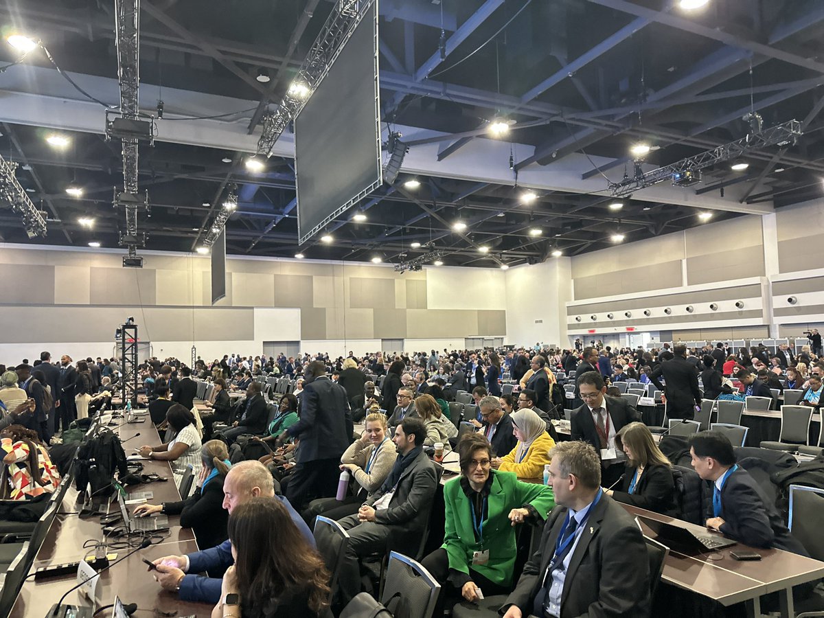 UNITAR_NYO's tweet photo. #UNITARNYO participated in the opening of the fourth session of the Intergovrtnmental Negotiating Committee to develop an international legally binding instrument on plastic pollution, including in the marine environment. #INC4 https://t.co/UZLTluVDJJ