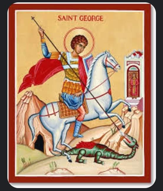 Legend has it St George arrived in England on a small boat