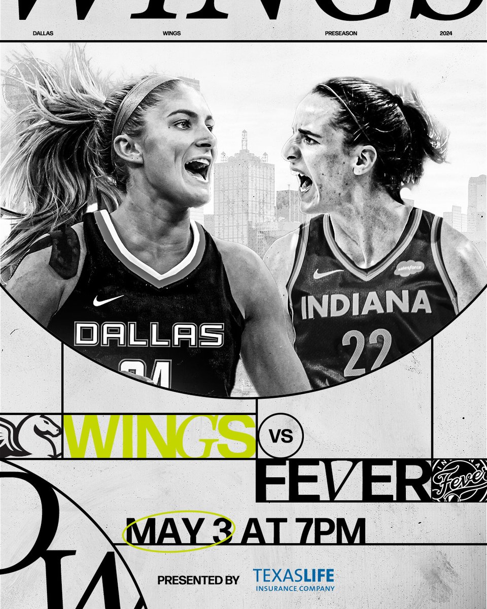 🚨SOLD OUT 🚨 We're sold out for our lone Preseason game against the Indiana Fever on May 3, presented by @TexasLifeInsCo. 🔗 bit.ly/4b5ANw4