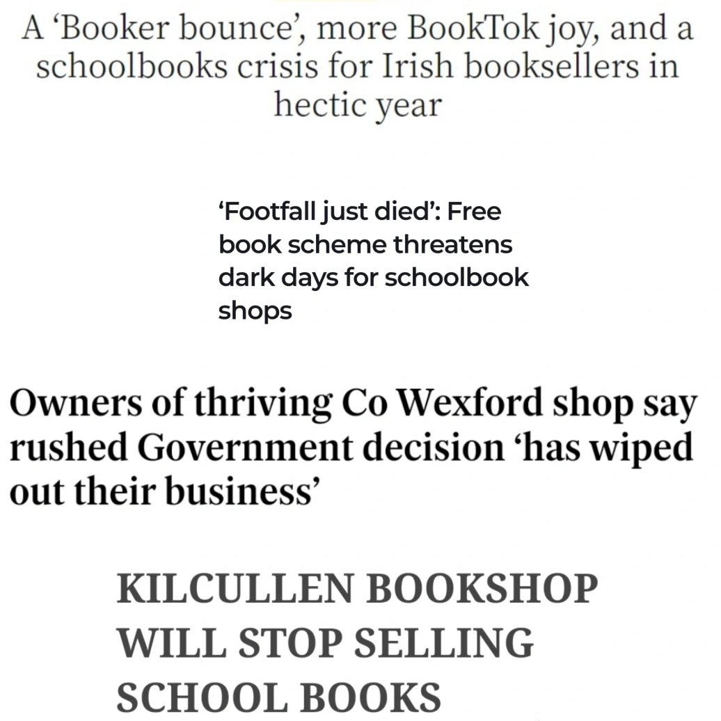 The free book scheme is a great initiative, but unfortunately, the implementation of the scheme is not great for small businesses 👇👇👇