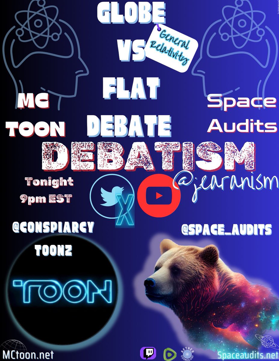 🚨 #DebateForPetesSake 🚨 📺 we back at it again 𝗧𝗢𝗡𝗜𝗚𝗛𝗧 ! ⏰ ⏰ 9ᴘᴍ ᴱᔆᵀ ⏰ @space_audits 🤺 @Mctoon27 Tune In 📺 🔁: REPOST!!!