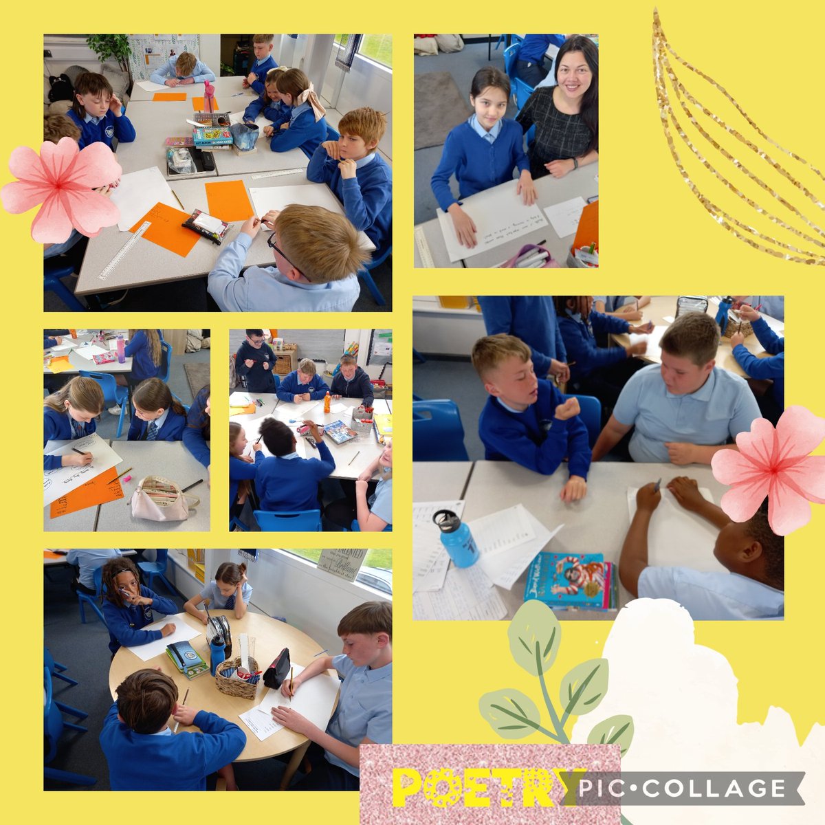 Year 6 busy creating poetry 🖋 for a competition. 
Our School Council will be the judges ❤️. We are celebrating National Children's Day 2024 <a href="/MiltonPrimary17/">Milton Primary</a> .