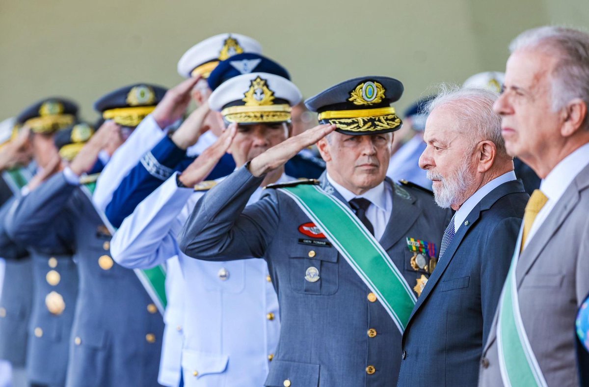 Cerimônia do Dia do Exército. 📸 Ricardo Stuckert