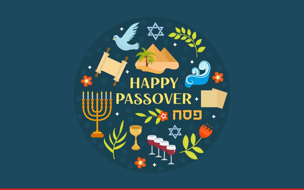 May you be surrounded by your loving community this Passover.