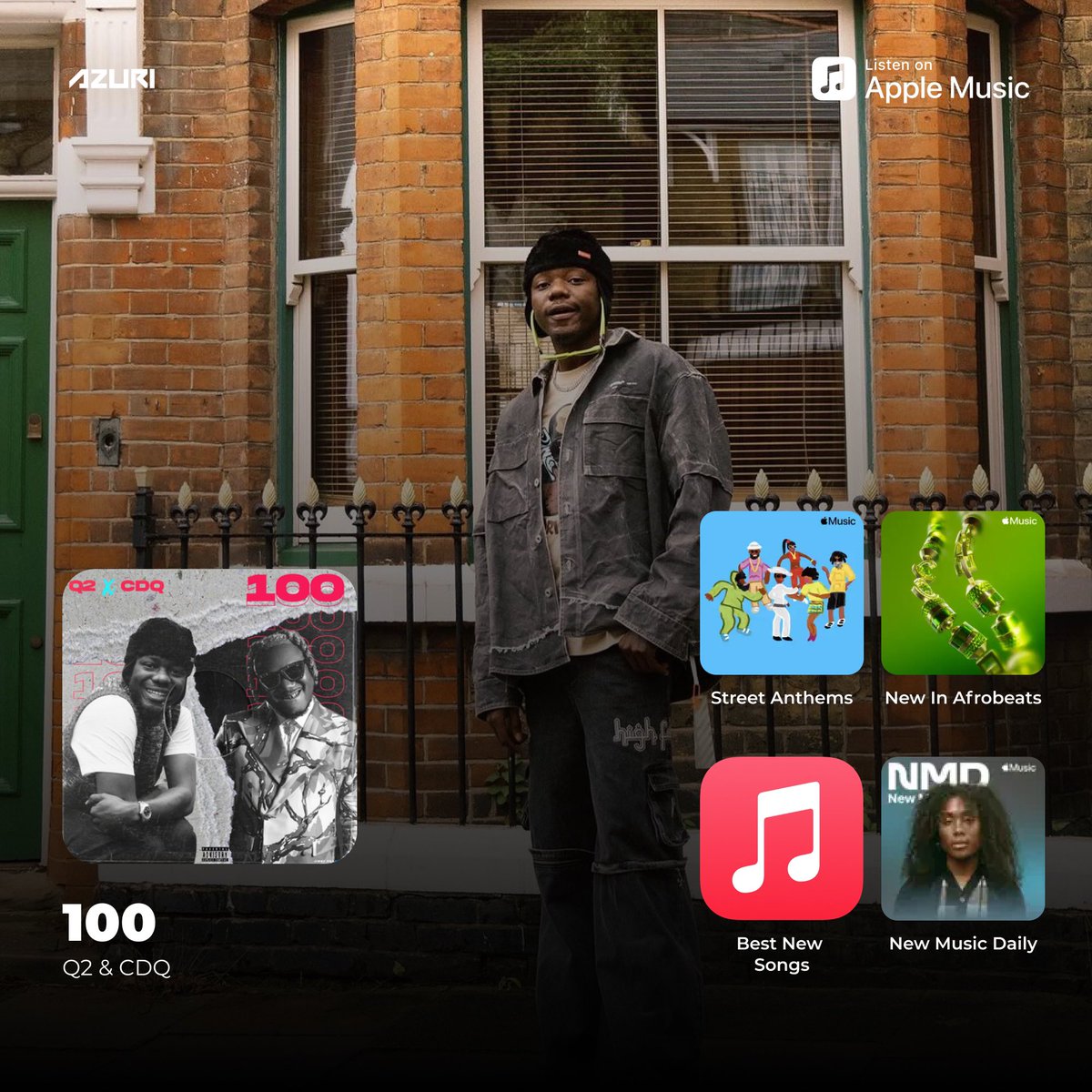 azurimusic's tweet photo. ICYMI: New music from @cdqolowo & @ out on all platforms.
#DistributedByAzuri https://t.co/GqoYAowHcx