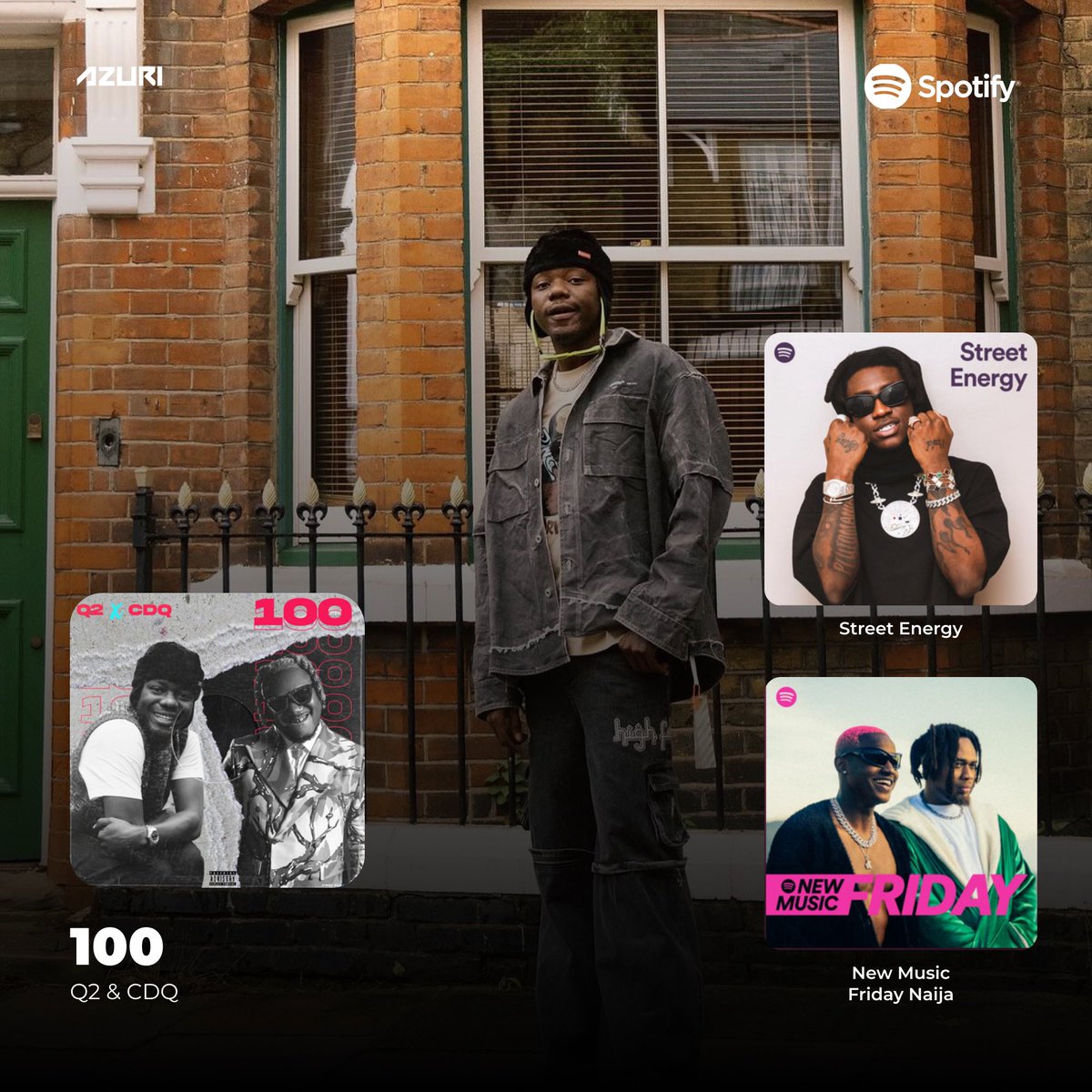 azurimusic's tweet photo. ICYMI: New music from @cdqolowo & @ out on all platforms.
#DistributedByAzuri https://t.co/GqoYAowHcx