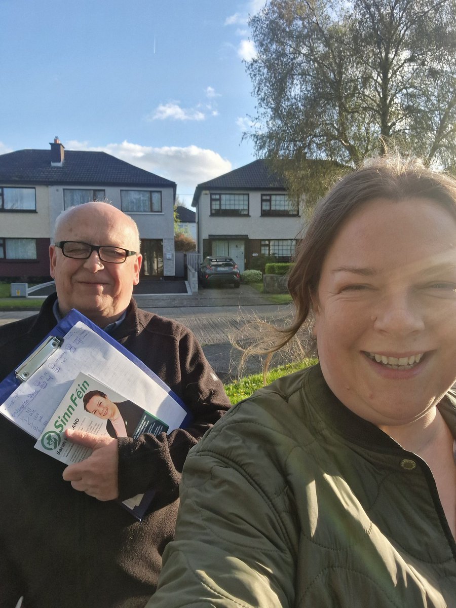 Out & about with me oul mucker @EFFanning #SinnFéin #Activism #ChangeStartsHere