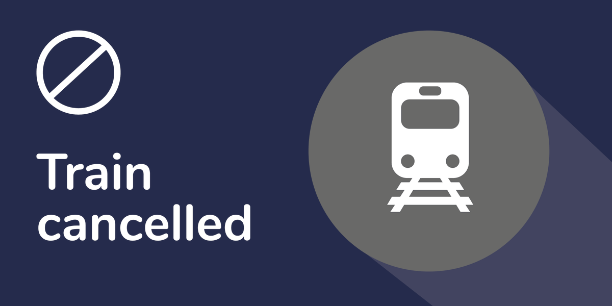 The 5.56am Nambour to Central train has been cancelled due to a signalling issue. The next Nambour to Central train departs Nambour station at 6.20am. tinyurl.com/2y9tnuc2 #TLAlert #TLSunshinecoastline