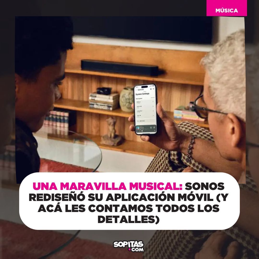 Sonos anunció la actualización de su aplicación móvil con la cual, los usuarios tendrán una nueva experiencia musical. Checa acá todos los detalles buff.ly/3UyXseY