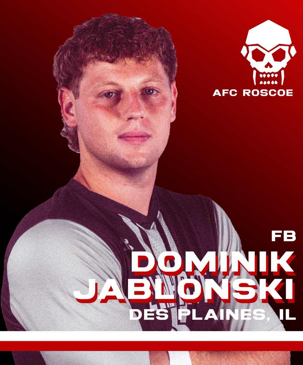 🏫 Elmhurst and Triton College alum ✨
👨‍🦳MWPL, UPSL, and PSL veteran 
🏆 2024 Heartland Conference and IL State Cup winner. 

Introducing the latest addition to our back line, Dominik Jablonski!