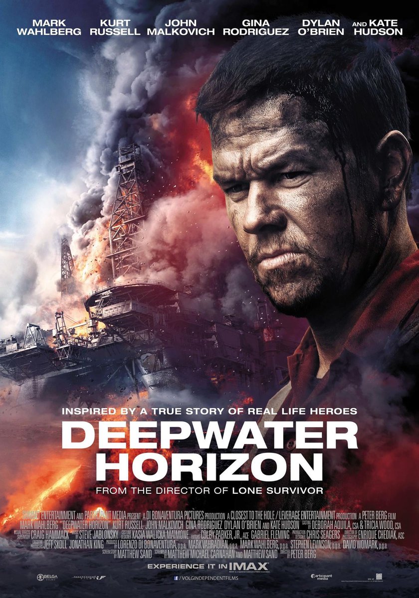 Deepwater Horizon (2016)

Deepwater Horizon is a 2016 American biographical disaster film based on the Deepwater Horizon explosion and oil spill in the Gulf of Mexico.

If you haven't seen the movie, I suggest you do. It's relevant. 👇

Has anyone done any deep digs on