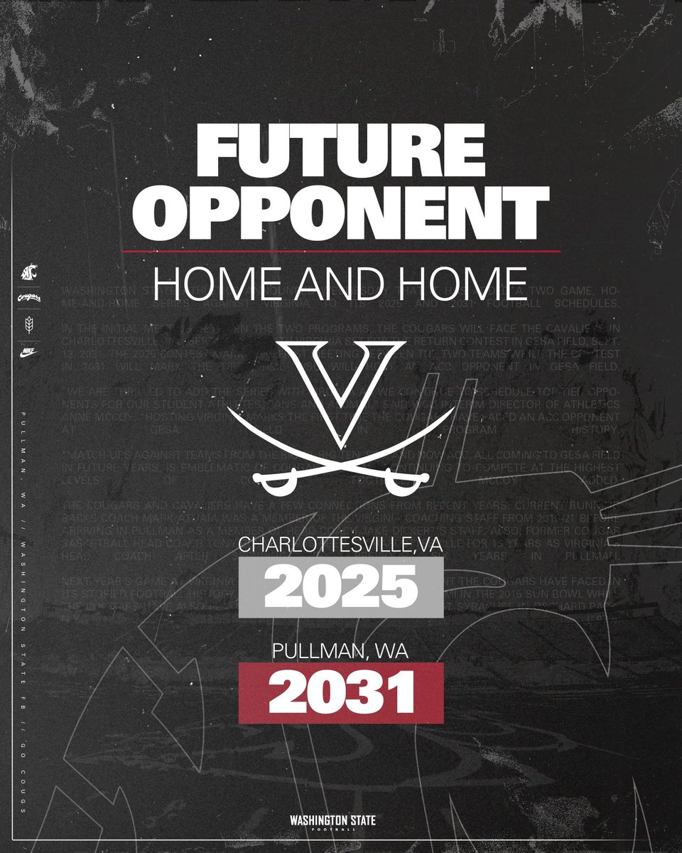 WSUCougarFB's tweet photo. ON THE HORIZON📈🔥 https://t.co/rQtrZEMGWt