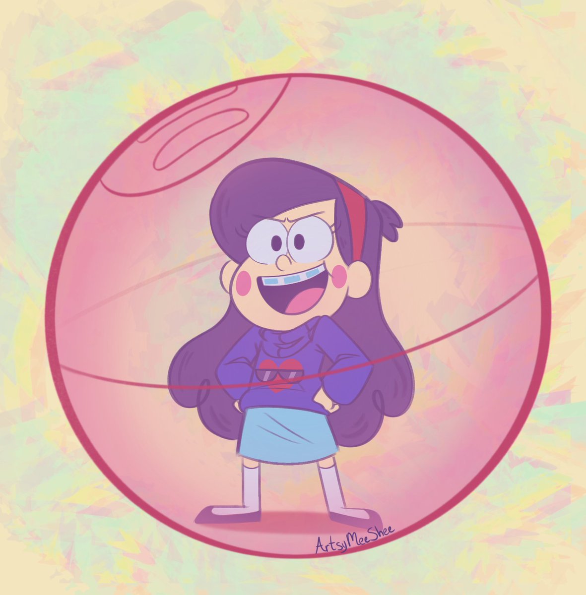 Human-sized hamster ball!
#GravityFalls #gravityfallsfanart