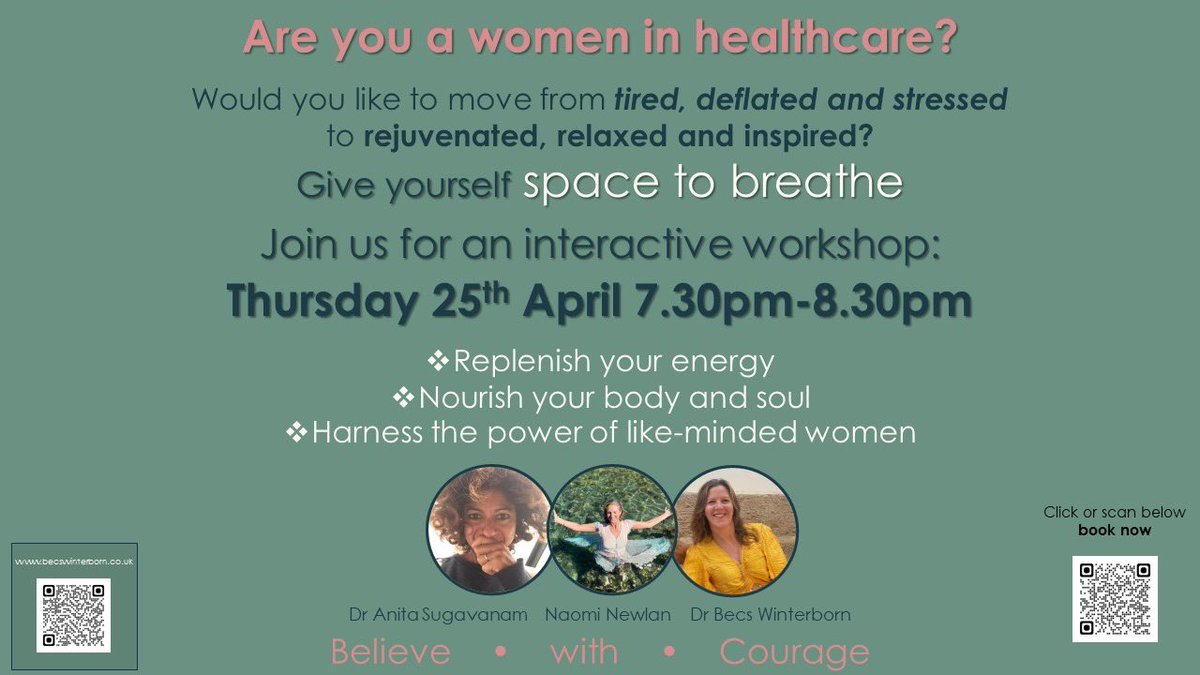 Only 2 days to go! Be the first in line to hear about our wellbeing retreat in June, you might get a nice surprise. Hear about how you can embody your warrioress energy & explore space to breathe. Move from uncertainty to clarity #retreat #wellbeing becswinterborn.co.uk/event-sign-up