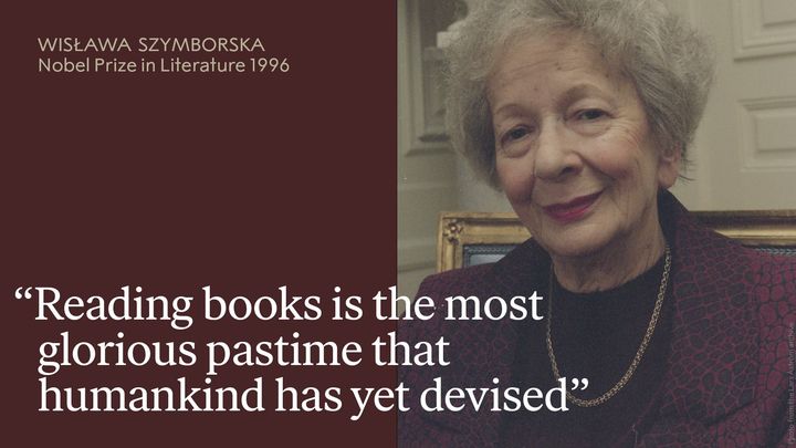'I'm old-fashioned and think that reading books is the most glorious pastime that humankind has yet devised.' - literature laureate Wisława Szymborska. What book are you reading right now? #WorldBookDay