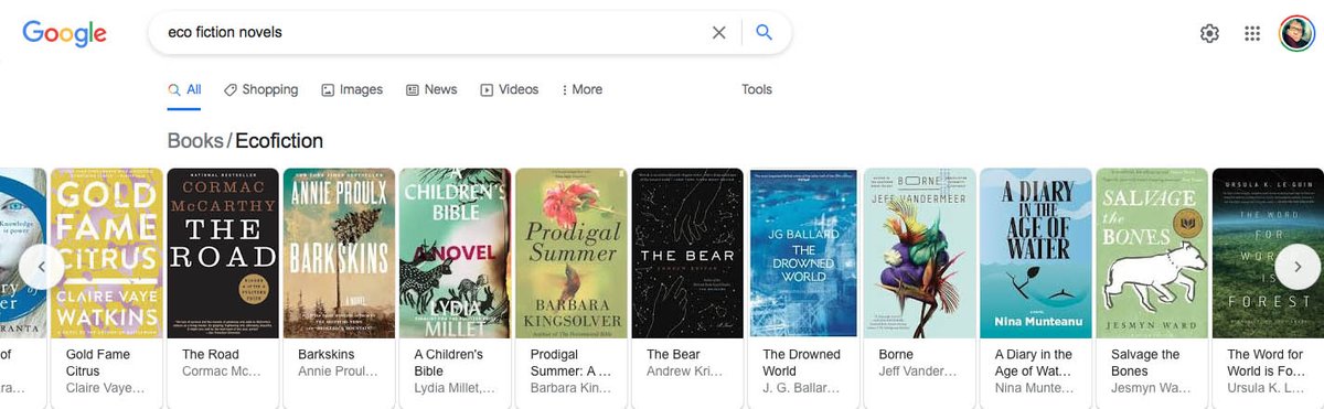 Here are some #ecofiction books to buy and read and share and discuss with friends and colleagues. Let's get that conversation going... #EarthDay needs to be every day...